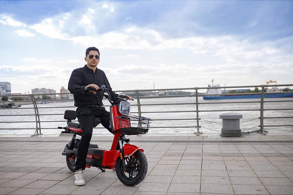 Scuter electric fără permis RDB Roma, 600W, 25 km/h – imagine 2
