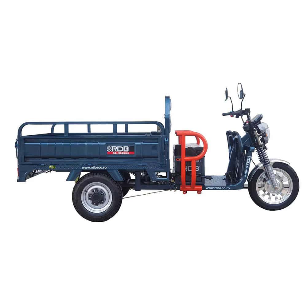 Triciclu electric cargo fără permis RDB XL-Klass4 1.5m, 4000W, 25km/h – imagine 9