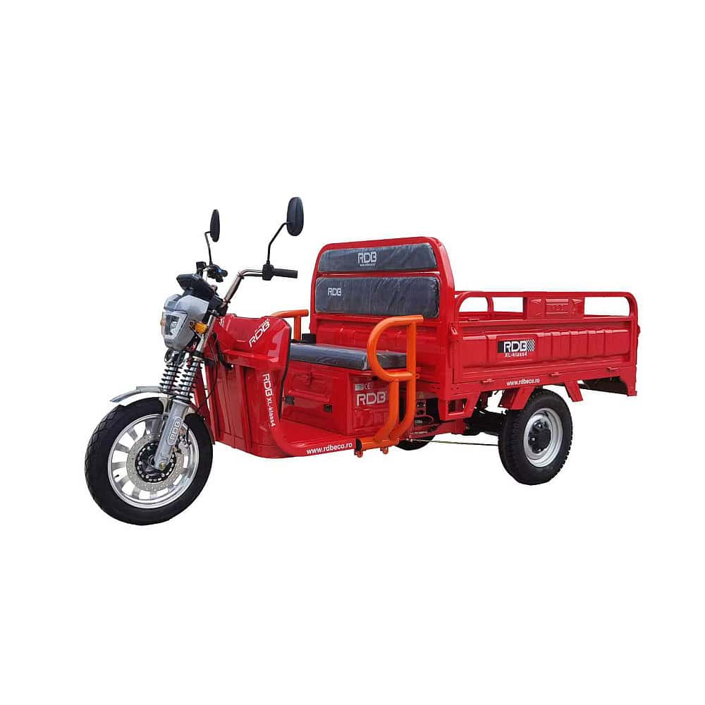 Triciclu electric cargo fără permis RDB XL-Klass4 1.5m, 4000W, 25km/h – imagine 6