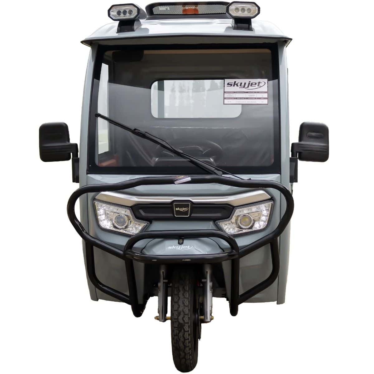 Triciclu electric cargo fără permis SKYJET Sky Van cu cabină, 3000W, 25km/h – imagine 4