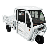 Triciclu electric fără permis KUBA E-Kamyonet cu cabină, 1000W, 25km/h – imagine 2