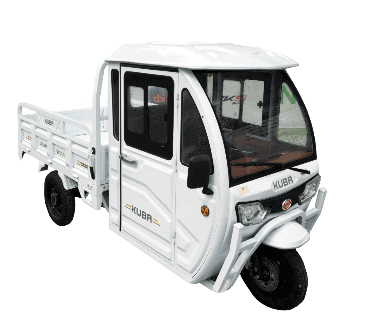 Triciclu electric fără permis KUBA E-Kamyonet cu cabină, 1000W, 25km/h – imagine 2