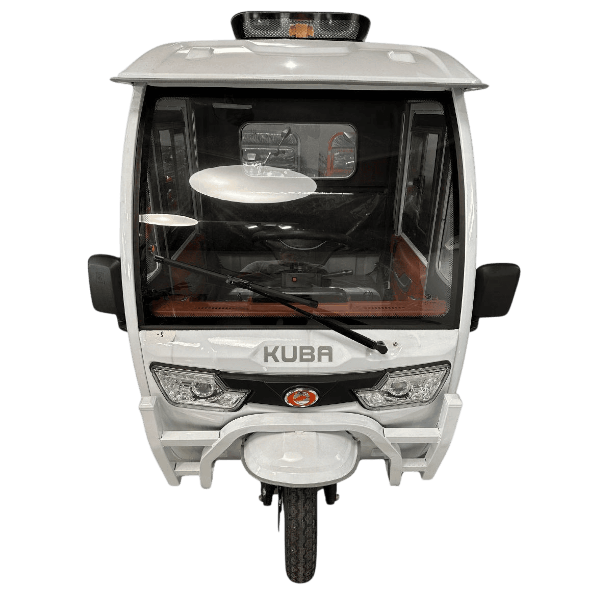 Triciclu electric fără permis KUBA E-Kamyonet cu cabină, 1000W, 25km/h