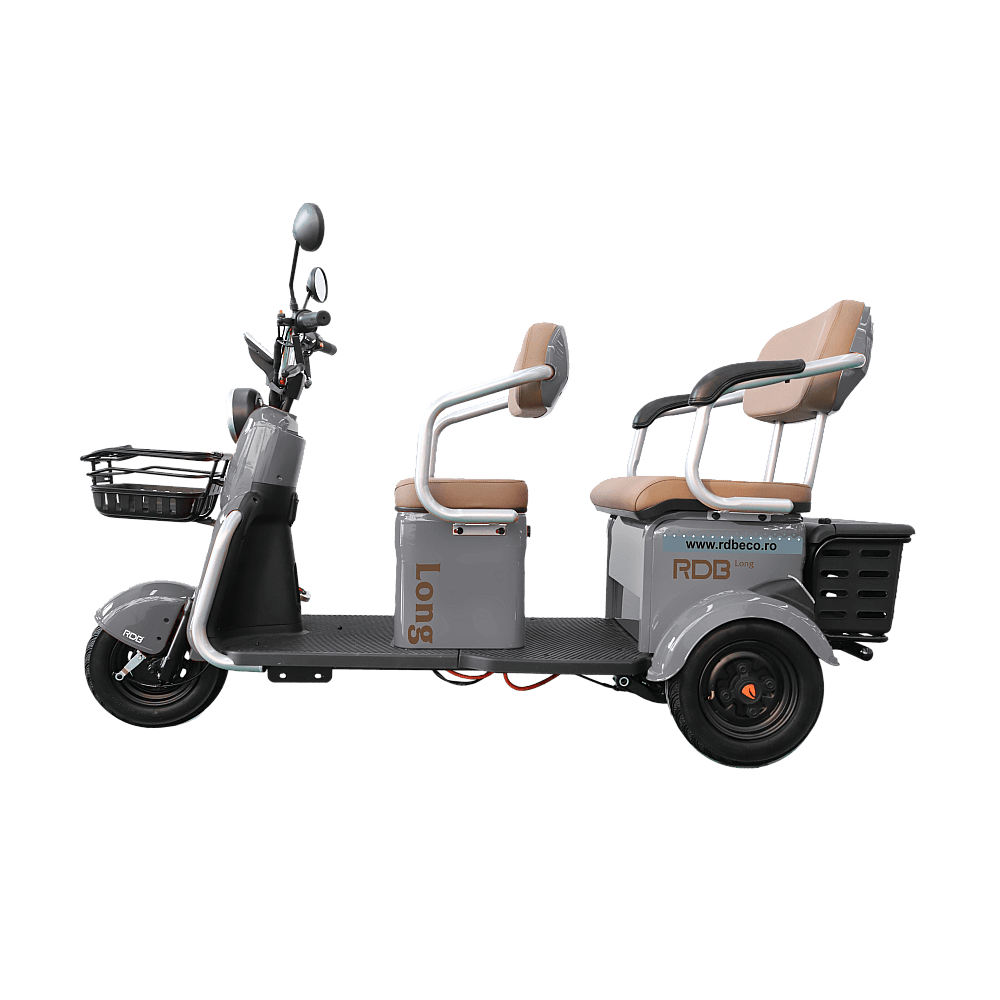Triciclu electric fără permis RDB Long, 2000W, 25km/h – imagine 7