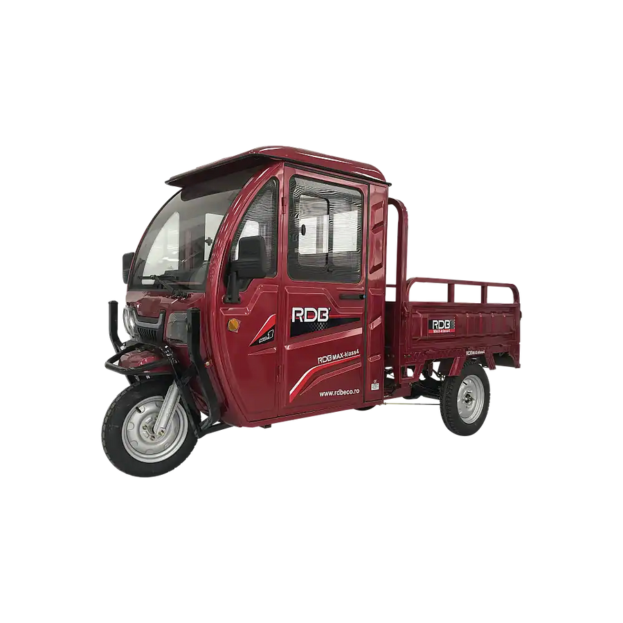 Triciclu electric fără permis RDB MAX-Klass4 cu acoperiș închis, 4000W, 25km/h