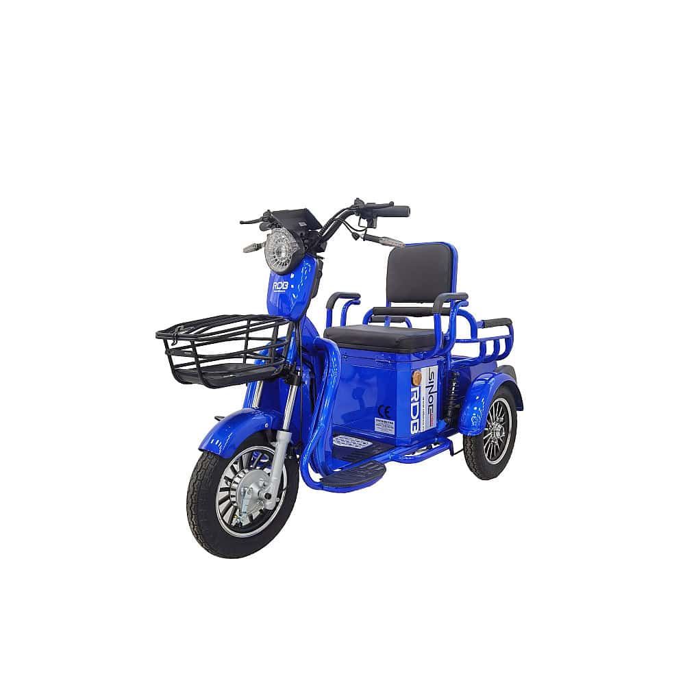 Triciclu electric fără permis RDB Sinoe PRO, 500W, 25km/h